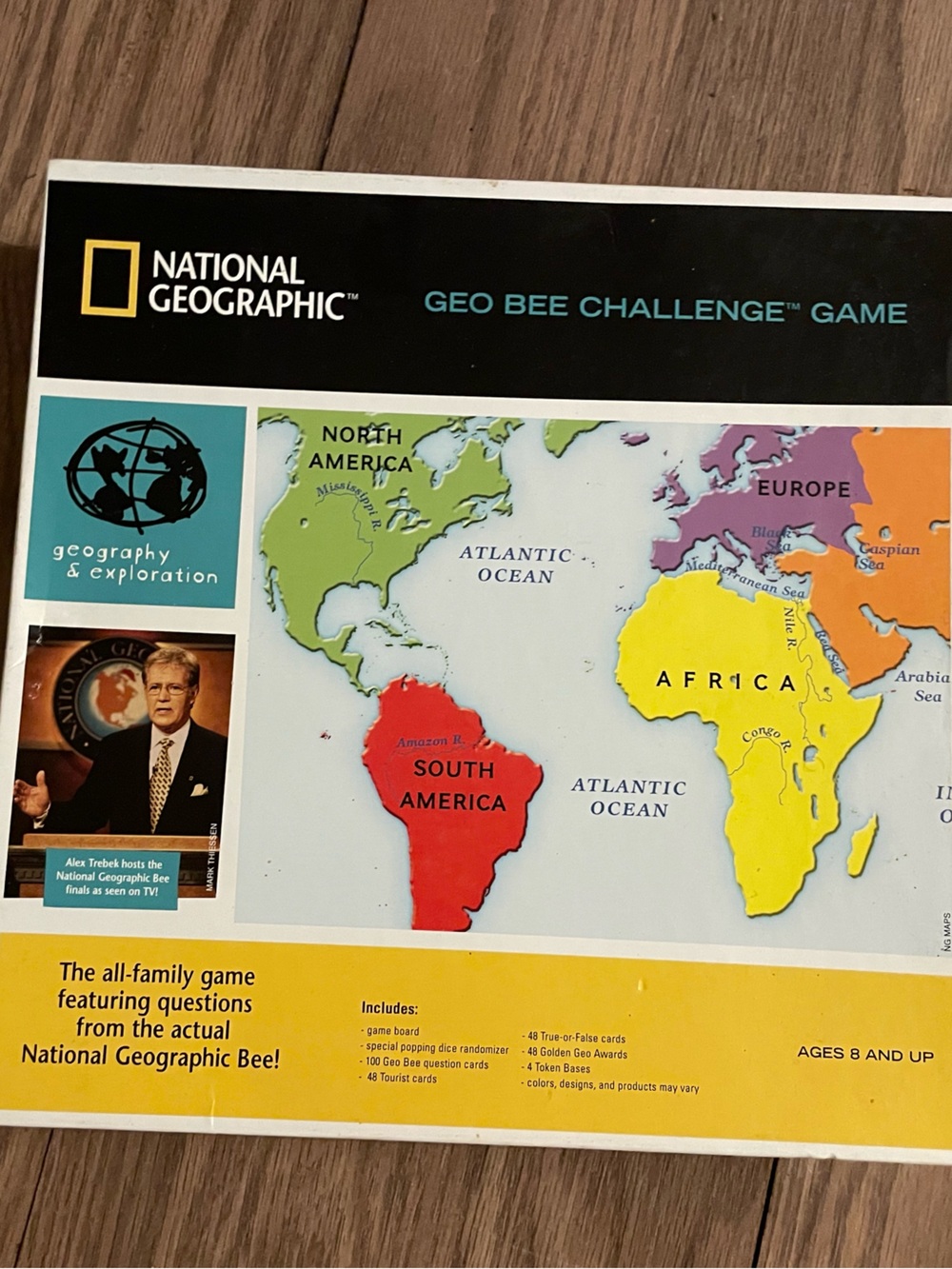 National Geographic Geo Bee Challenge Game - Multicolor